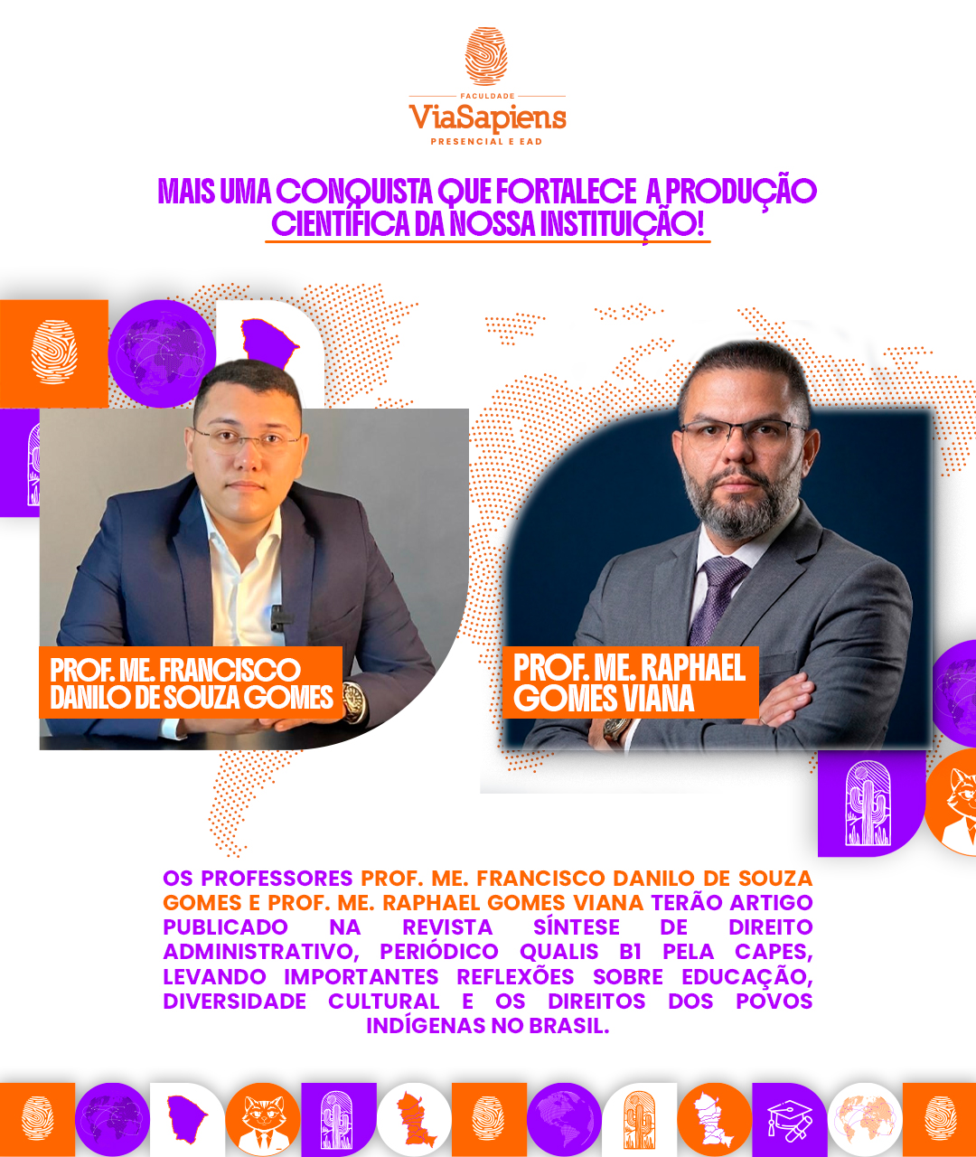 Mais uma conquista que fortalece a produção científica da nossa instituição!